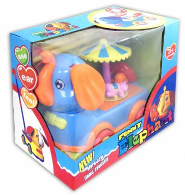 Игрушка развивающая. Каталка "Забавный слон" (В593-Н28017) Игрушка развивающая. Каталка "Забавный слон" (В593-Н28017)