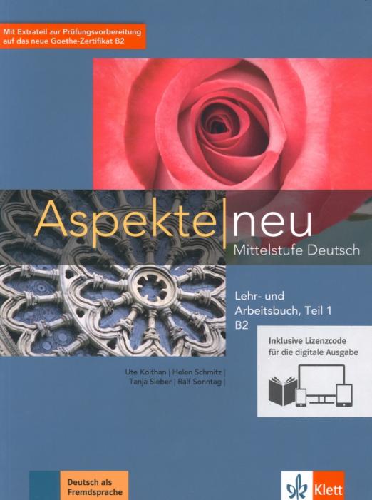 Aspekte neu B2.1 Lehr- und Arbeitsbuch + CD / Учебник + рабочая тетрадь B2.1 + CD +  онлайн-код - 1