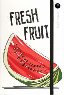 Блокнот Fresh&Fruity, А5, 100 листов, клетка