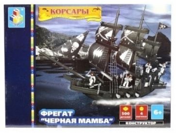 Конструктор 500 деталей. «Черная мамба» (Т50070) Конструктор 500 деталей. «Черная мамба» (Т50070)