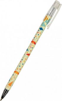 Ручка шариковая HW, Зонтики, 0.5мм, синяя (20-0215/27)