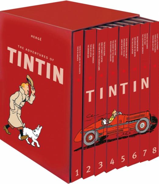The Tintin Collection. Compact Editions 8 Books
