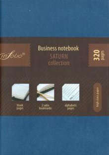 Бизнес-тетрадь In Folio "Saturn" (grey-blue) (1037) Бизнес-тетрадь In Folio "Saturn" (grey-blue) (1037)