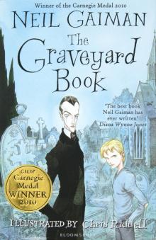 Neil Gaiman - The Graveyard Book обложка книги Neil Gaiman - The Graveyard Book обложка книги