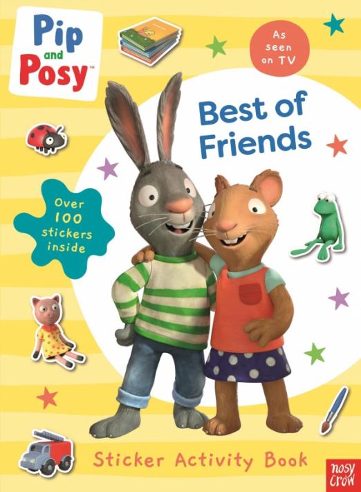 Pip and Posy. Best of Friends. Sticker Activity Book - 1