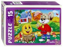 MAXI Puzzle-15 "Сказка о Колобке" (ПУ15-0592)