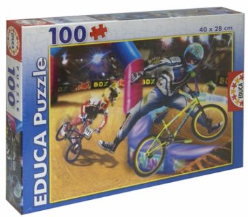 Пазл-100 "Трюки на BMX" (15269) Пазл-100 "Трюки на BMX" (15269)