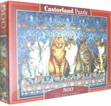 Puzzle-500 Коты-аристократы