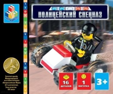 Конструктор 16 деталей. Джип (Т50792) Конструктор 16 деталей. Джип (Т50792)