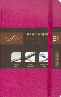 Бизнес-блокнот In Folio "Euro business" (fuchsia) (1003) Бизнес-блокнот In Folio "Euro business" (fuchsia) (1003)