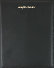Телефонная книга, черная (13289-10) Телефонная книга, черная (13289-10)