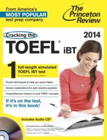 Pierce, Kinsell - Cracking TOEFL iBT. 2014 Edition (+CD) обложка книги Pierce, Kinsell - Cracking TOEFL iBT. 2014 Edition (+CD) обложка книги
