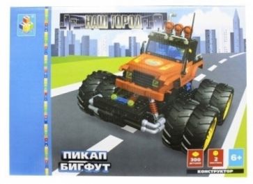 Конструктор 300 деталей. Пикап бигфут (Т50117) Конструктор 300 деталей. Пикап бигфут (Т50117)