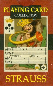 Игральные карты "Штраус" обложка книги Игральные карты "Штраус" обложка книги
