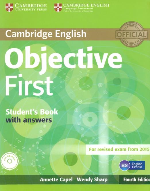 Objective First. Student's Book with Answers with CD / Учебник с ответами + CD - 1