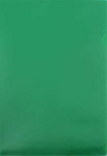Папка-уголок (A4, пластик, 0.18мм, зеленая) (E310N/1GR)