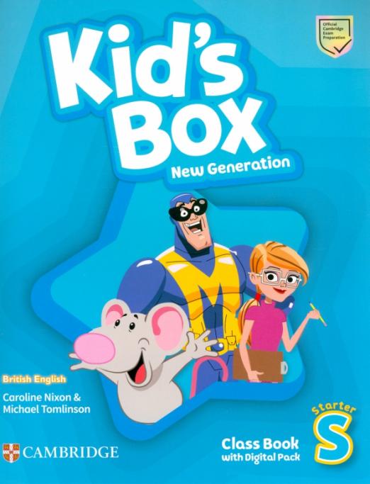 Kid's Box (New Generation) Starter Class Book + Digital Pack / Учебник + онлайн-код - 1