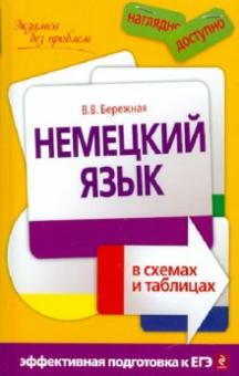 Виктория Бережная - Немецкий язык в схемах и таблицах обложка книги Виктория Бережная - Немецкий язык в схемах и таблицах обложка книги