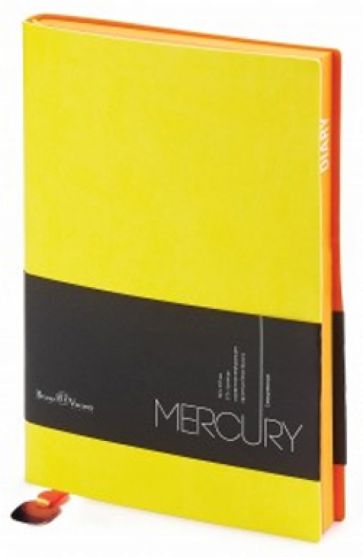 Ежедневник недатированный "Mercury", А6-, желтый (3-451/12) Ежедневник недатированный "Mercury", А6-, желтый (3-451/12)