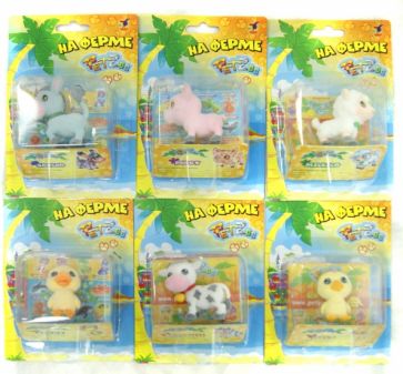 Набор игрушек "PetZoo" На ферме (КОМПЛЕКТ) (PTZ-008) Набор игрушек "PetZoo" На ферме (КОМПЛЕКТ) (PTZ-008)