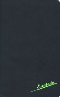 Ежедневник недатированный "Софт-тач" (А5, 96 листов, черный с неоново-зеленым) (47470)