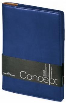 Еженедельник недатированный "Concept" (А5, темно-синий) (3-322/204) Еженедельник недатированный "Concept" (А5, темно-синий) (3-322/204)