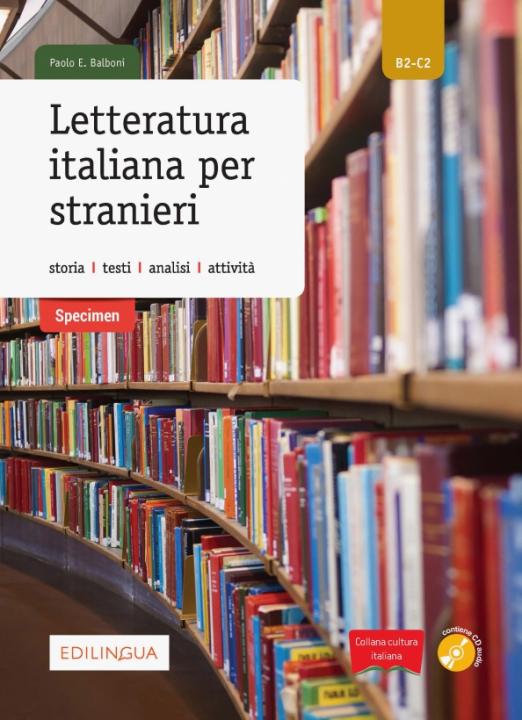 Letteratura italiana per stranieri. Storia, testi, analisi, attivita. Livello B2-C2 + audio CD - 1