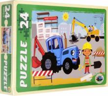 MAXI Puzzle-24 "Синий трактор №6" (ПУ24-1776)
