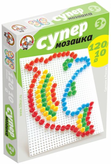 Супер Мозаика (d=10, 5 цветов, 120 фишек) (2016) Супер Мозаика (d=10, 5 цветов, 120 фишек) (2016)