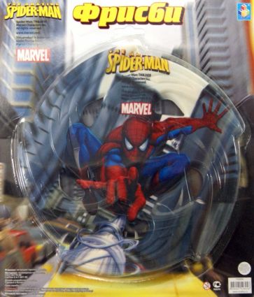 Летающая тарелка-фрисби "Spider-Man" (Т52894) Летающая тарелка-фрисби "Spider-Man" (Т52894)
