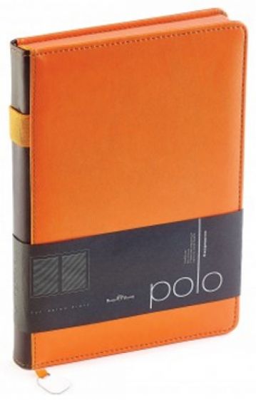 Ежедневник недатированный "Polo", А5, оранжевый (3-515/04) Ежедневник недатированный "Polo", А5, оранжевый (3-515/04)