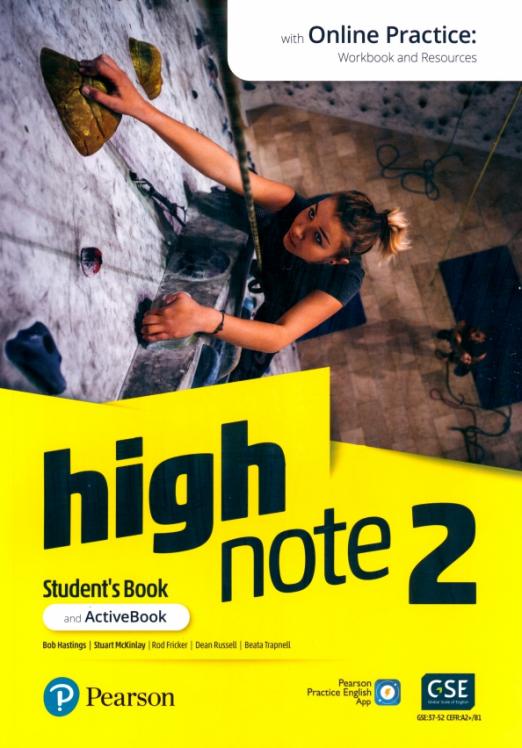 High Note 2 Student's Book + Active book + Online Practice / Учебник + электронная версия + онлайн-практика - 1