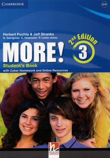 More! 2nd Edition. Level 3. Student's Book + Cyber Homework + Online Resources