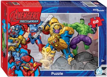 81234 Мозаика "puzzle" 60 "TECH STRIKE" обложка книги