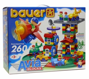 Конструктор "AviaBlocks" (260 элементов) (247) Конструктор "AviaBlocks" (260 элементов) (247)