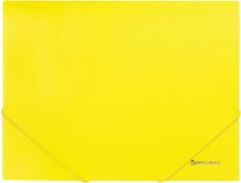 Папка на резинках Neon, желтая 227461