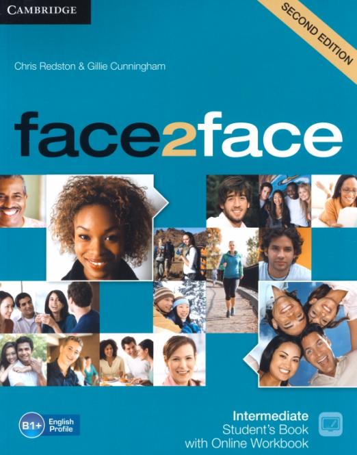 Face2Face (Second Edition) Intermediate Student`s book + online Workbook / Учебник + онлайн рабочая тетрадь - 1