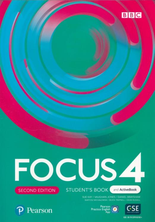 Focus Second Edition 4 Student's Book and ActiveBook with App Учебник с электронной версией - 1