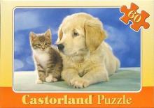 Puzzle-60.MIDI.В-06212.Щенок и котенок Puzzle-60.MIDI.В-06212.Щенок и котенок