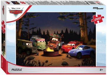 95136 Мозаика "puzzle" 260 "Тачки - 4" обложка книги