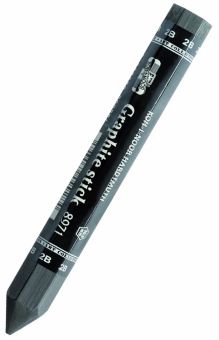 Карандаш цельнографитный Jumbo Graphite Stick, 2В