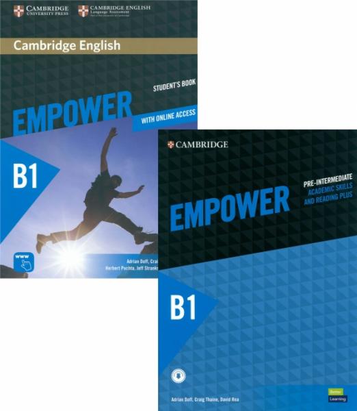Empower Pre Intermediate Students Book Pack + Online Access Academic Skills and Reading Plus Учебник + буклет + онлайн-доступ - 1