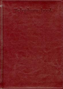 Алфавитная телефонная книга "Proff.Style", А5, бордовая (PF-5A135209-26) Алфавитная телефонная книга "Proff.Style", А5, бордовая (PF-5A135209-26)