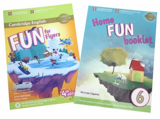 Fun for Flyers 4th edition Student's Book + Online Activities + Home Fun Booklet / Учебник + онлайн-практика с буклетом - 1
