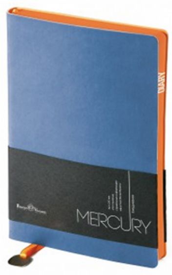 Ежедневник недатированный "Mercury" (А5, синий) (3-435/13) Ежедневник недатированный "Mercury" (А5, синий) (3-435/13)