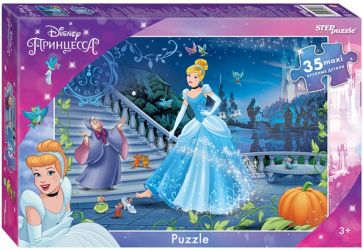 91274 Мозаика "puzzle" 35 MAXI "Золушка - 3" обложка книги