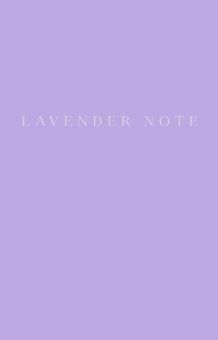 Блокнот Lavender Note, А5, нелинованный