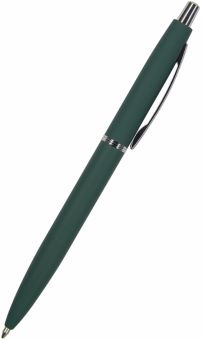 Ручка шариковая автоматическая San Remo, синяя, цвет корпуса зеленый, в футляре, 1 мм