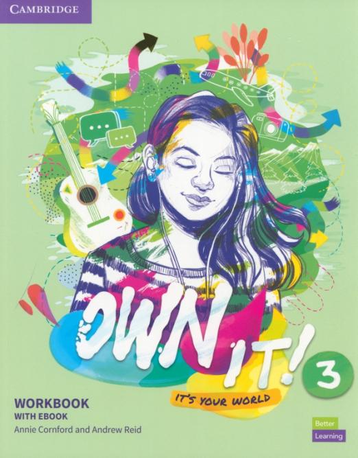 Own It! 3 Workbook with eBook  Рабочая тетрадь с электронной версией - 1