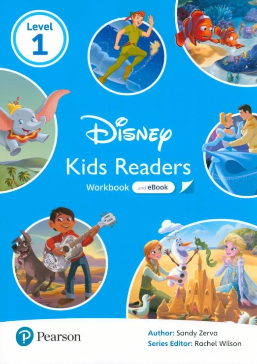 Disney Kids Readers 1 Workbook with eBook Рабочая тетрадь - 1